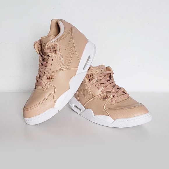 Nike NikeLab Air Flight 89 Vachetta Tan Sneakers 828295-200 - Size 8.5 - Picture 2 of 15
